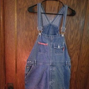 POOH 90s Vintage Winnie the Pooh Tigger Embroidered Overalls Shortalls